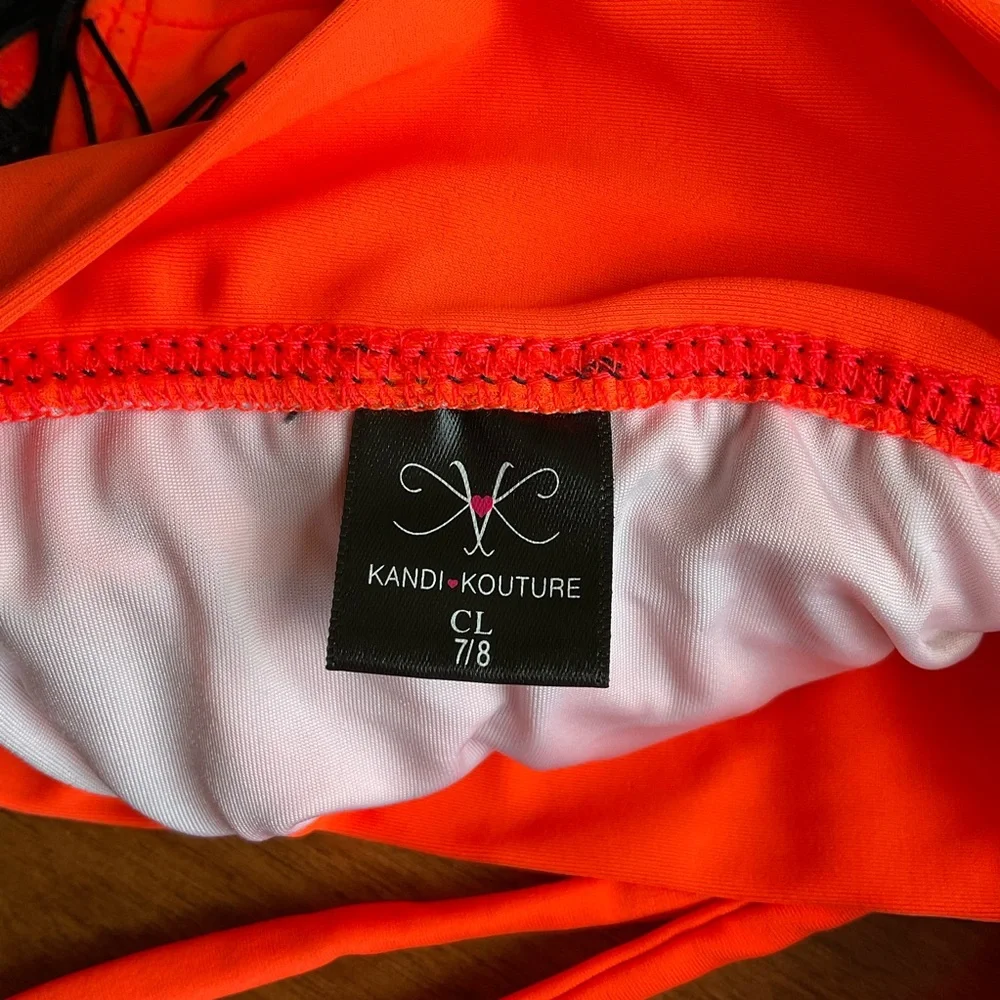 Kandi Kouture Tango Neon Orange Set